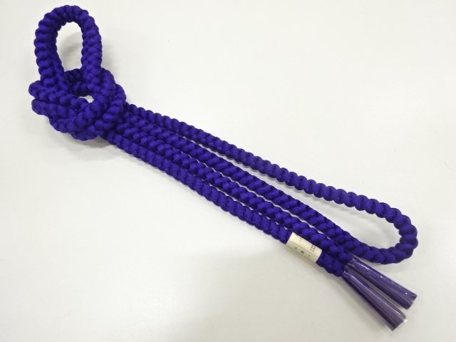 未使用品　正絹　手組帯締め